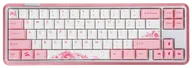 Varmilo Sword 2-68 Sakura R2 White LED 65% Dye Sub PBT Aluminum EC Mechanical Keyboard
