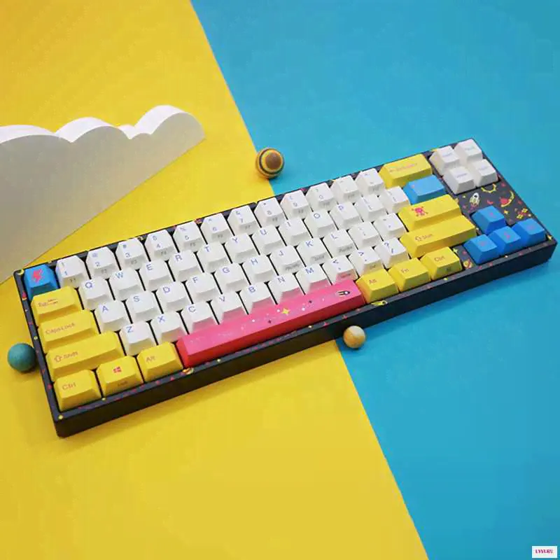 Проводная Механическая клавиатура Varmilo flare star 68 клавиш без светильник - купить по