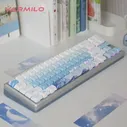 Механическая клавиатура Varmilo Sword68, металлическая Беспроводная Механическая игровая клавиатура, три режима, Bluetooth, Cnc, аксессуар для компьютера, ПК (art.: 3920c585ef8b9)