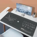 Бумажный Журавль Игровая Клавиатура Коврик Для Мыши Ковер Varmilo Gamer Настольный Коврик Pc Gamer Комплект Игровых Аксессуаров Kawaii Коврик Для Мыши