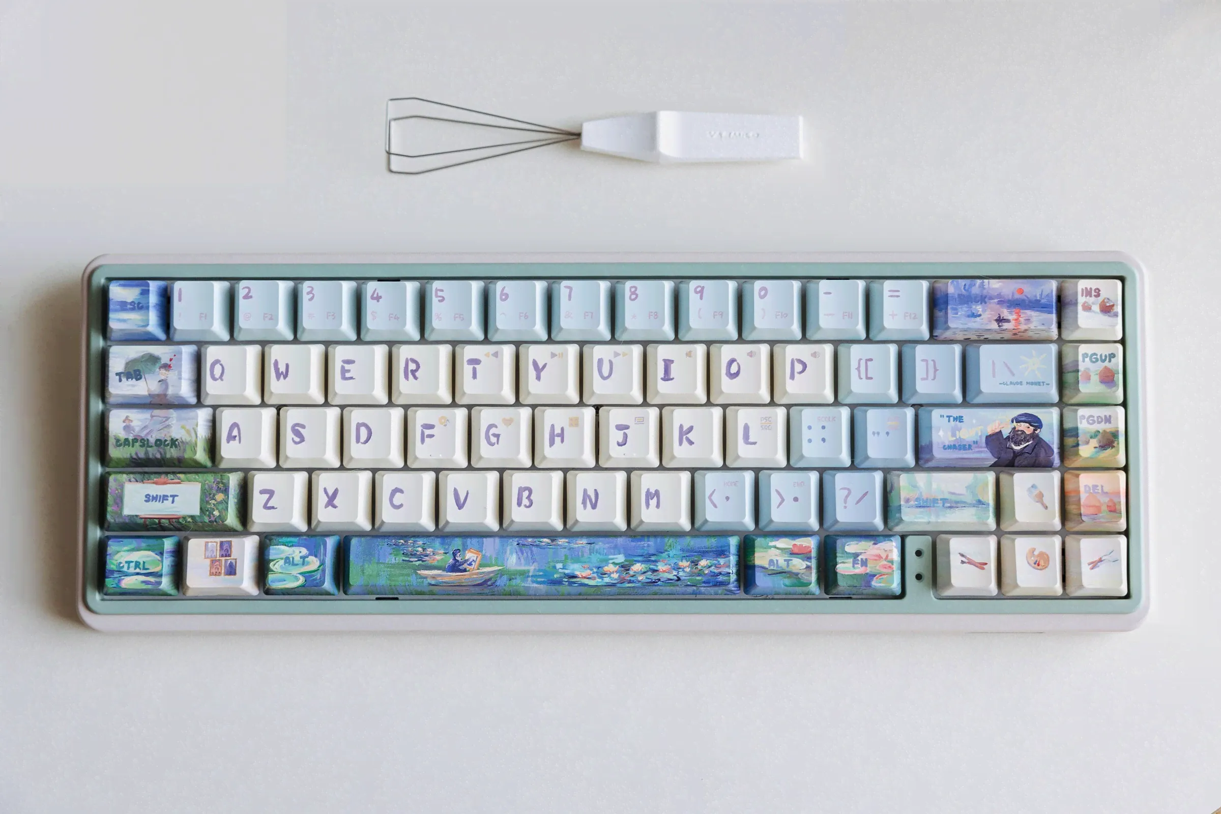 Varmilo Monet 123 Key Dye Sub PBT Keycap Set