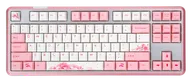 Varmilo Sword 2-87 Sakura R2 White LED TKL Dye Sub PBT Aluminum EC Mechanical Keyboard