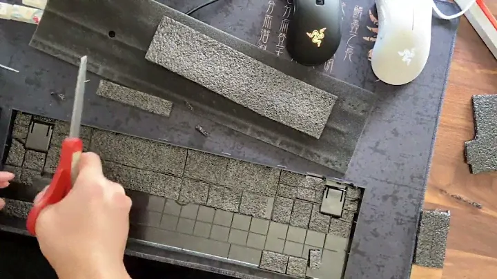 Foam Mod for Varmilo VA108M Beijing Opera Mechanical Keyboard