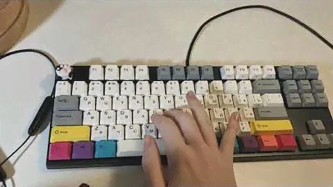 Механическая клавиатура Varmilo Vintage Days CMYK VA87m