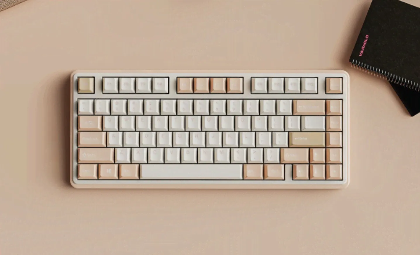 Varmilo Minilo VXB81 Mendozae White LED 75% Double Shot ABS Mechanical Keyboard