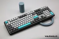 Varmilo Sword 2-108 Moonlight White LED Dye Sub PBT Aluminum EC Mechanical Keyboard