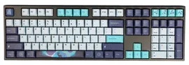 Беспроводная механическая клавиатура Varmilo Aurora 108, переключатели MX Daisy L, горячая замена, проводное соединение/Bluetooth/2,4 ГГц, колпачки кл